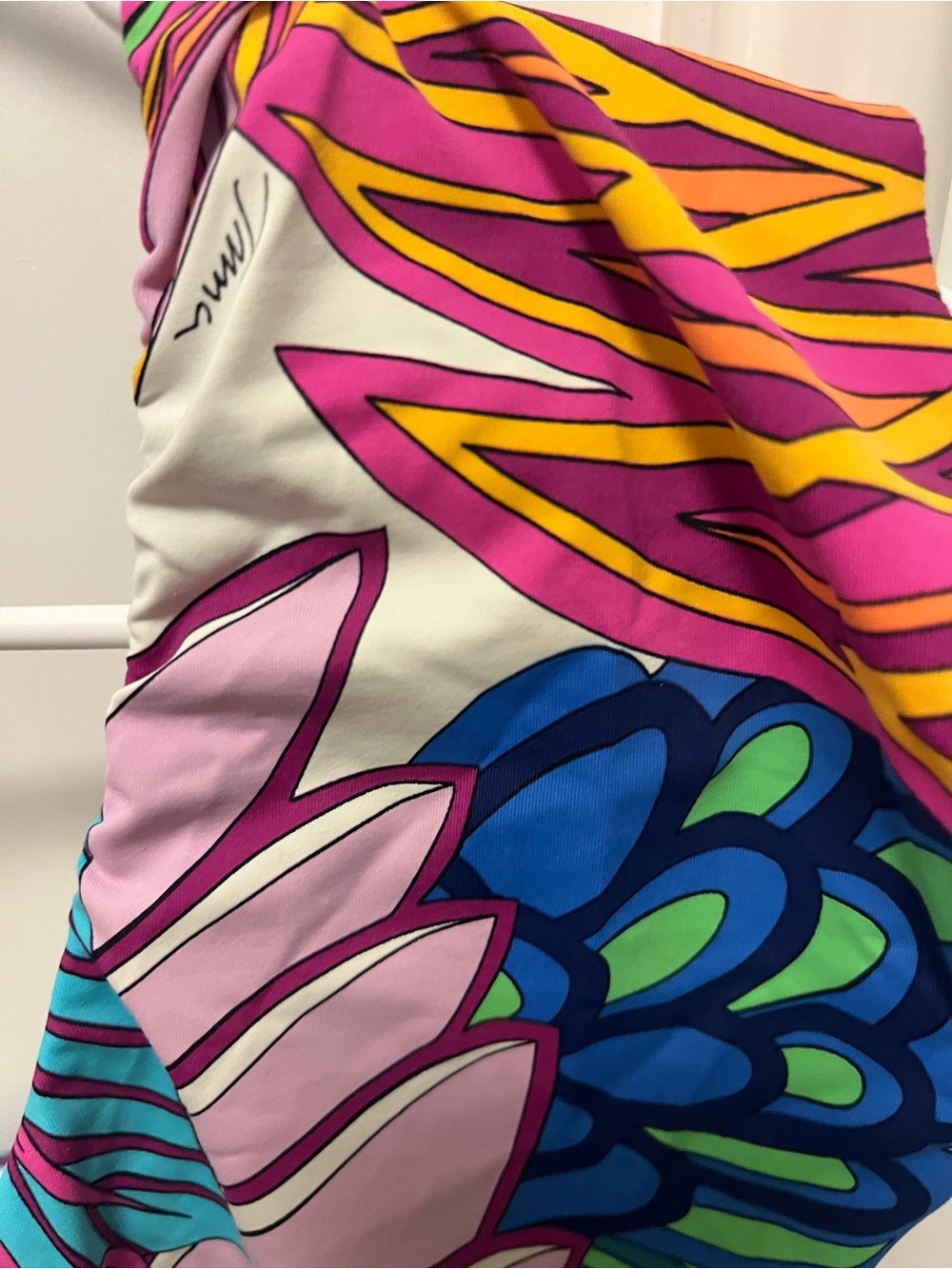 Trina Turk Multicolor Floral One-Piece Swimsuit Pucci Inspired - Picture 2 of 6